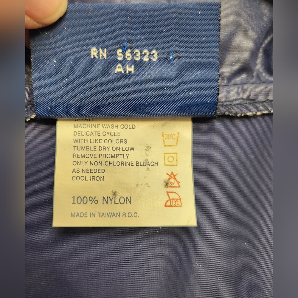 Nike Vintage Windbreaker Jacket - Navy, Red, Teal - Picture 7 of 10